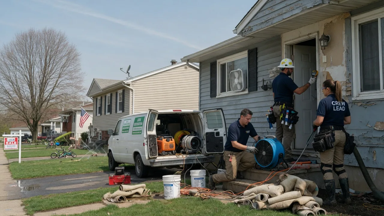 Flood Cleanup in Tiltonsville, OH near me